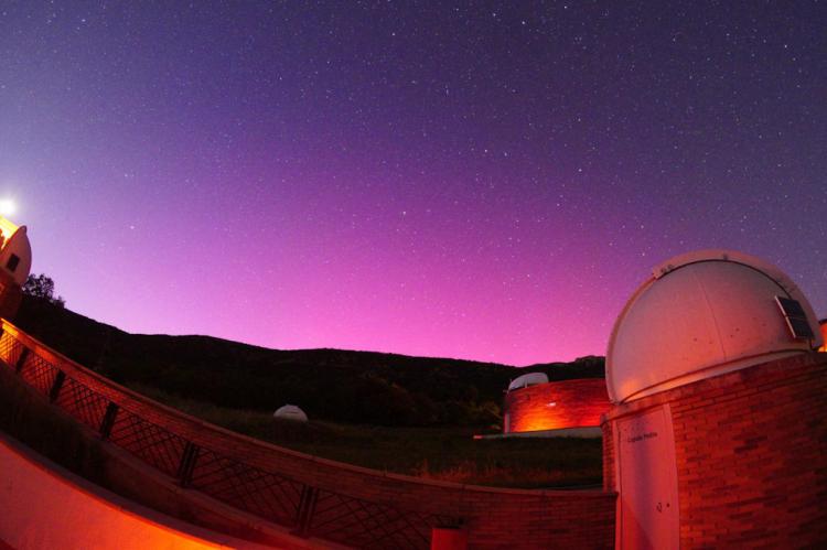 El Parc Astronòmic del Montsec maravillado por una Aurora Boreal de proporciones históricas