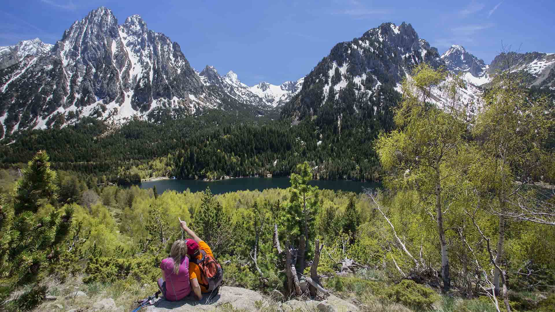 Parque Nacional d'Aigüestortes y Estany de Sant Maurici. Fotografía: Patronat de Turisme de la Diputació de Lleida. Autor: Oriol Clavera.