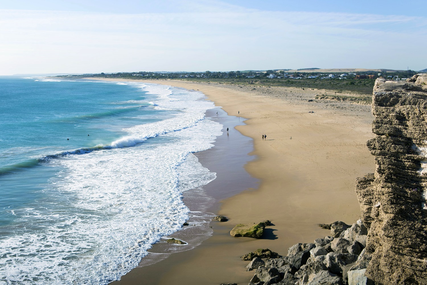 Playa de Ahora. Cádiz. Fotografía: Andalucía.org