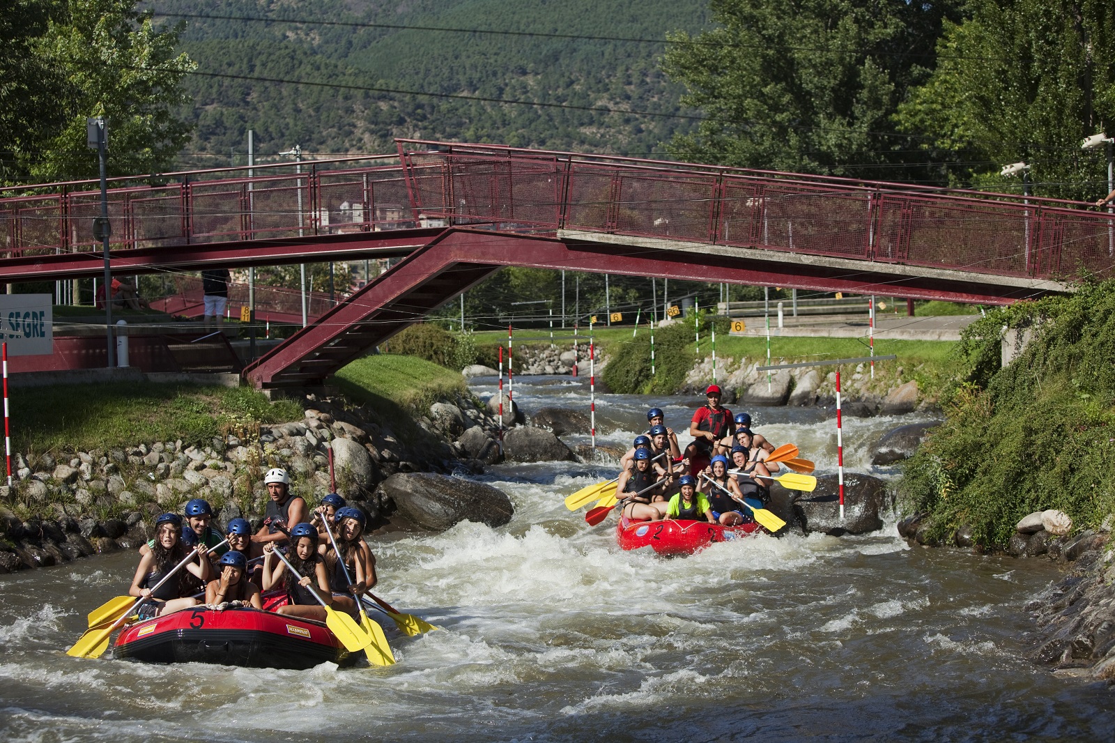 El Rafting Parc de la Seu d'Urgell.