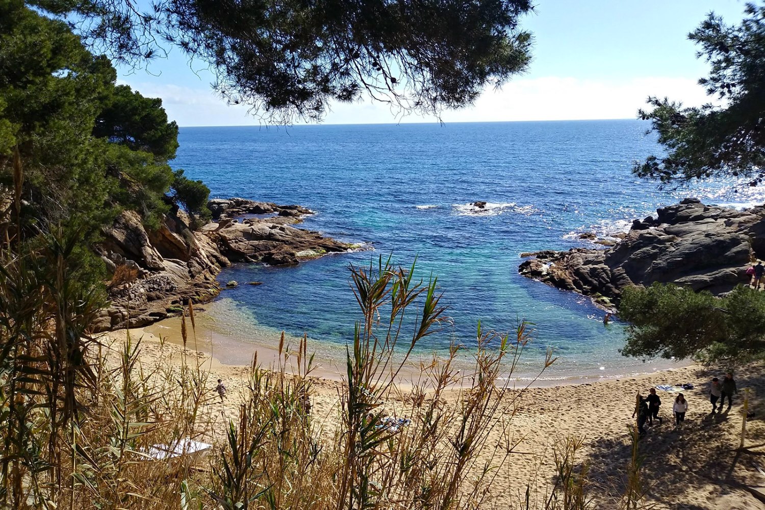 Cala Sa Cova. Platja d'Aro (Girona). Fotografía: Turisme Girona - Costa Brava