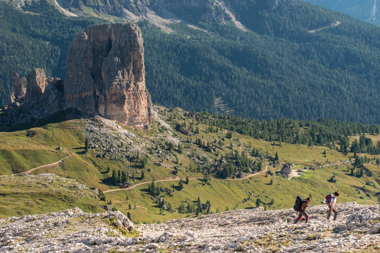 Rifugio Cinque Torri. Foto: Unknown