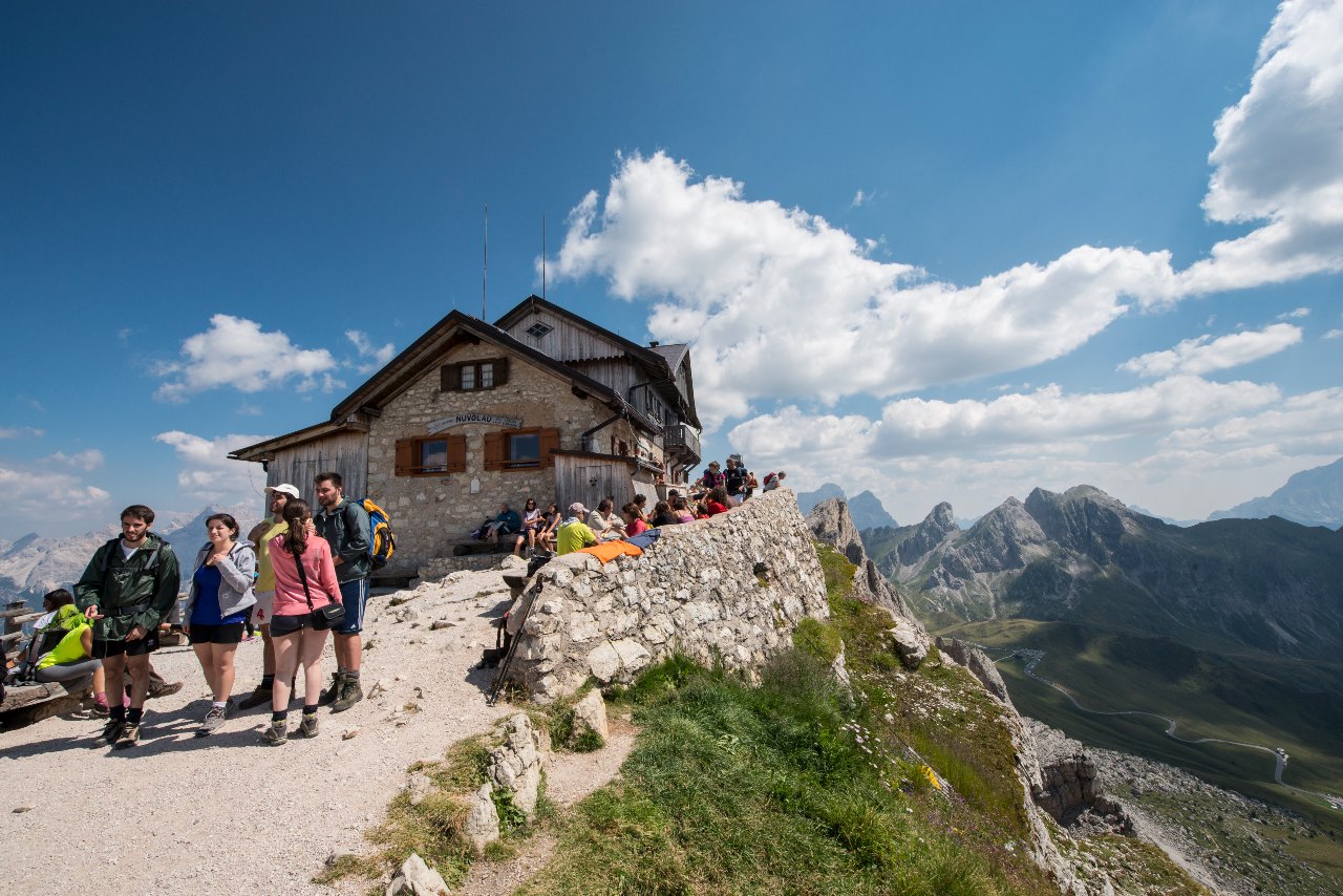 Rifugio Nuvolau. Foto: Giacomo Pompanin