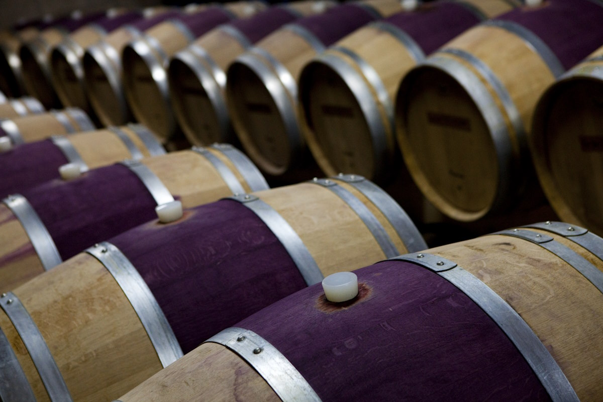 Barricas de vino en Guanajuato