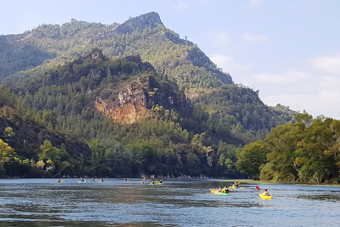 Descenso por el Ebro de Miravet a Benifallet.