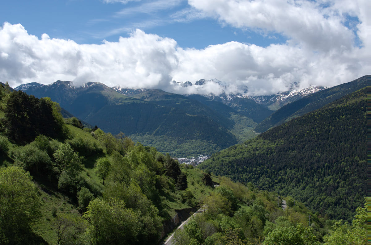 Pedaleando en la Val d'Aran