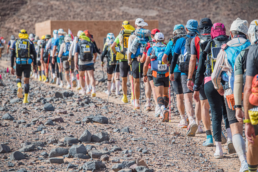 Foto de la pasada 36ª edición de la Marathon des Sables. Autor Marta Bacardit