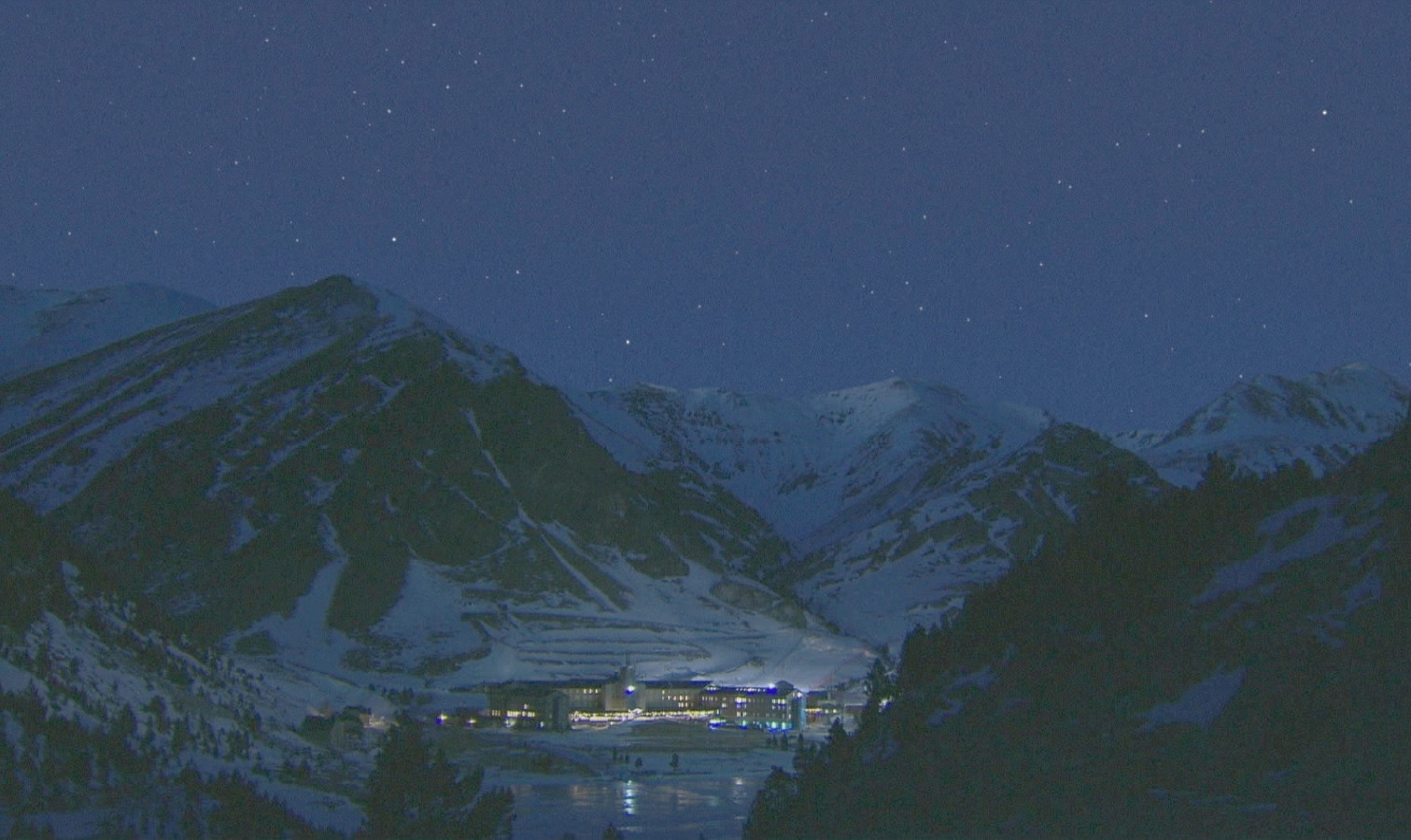 Estrellas en la noche de Núria