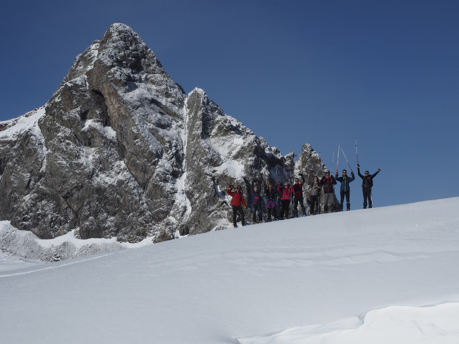 Raquetas nieve en Benasque