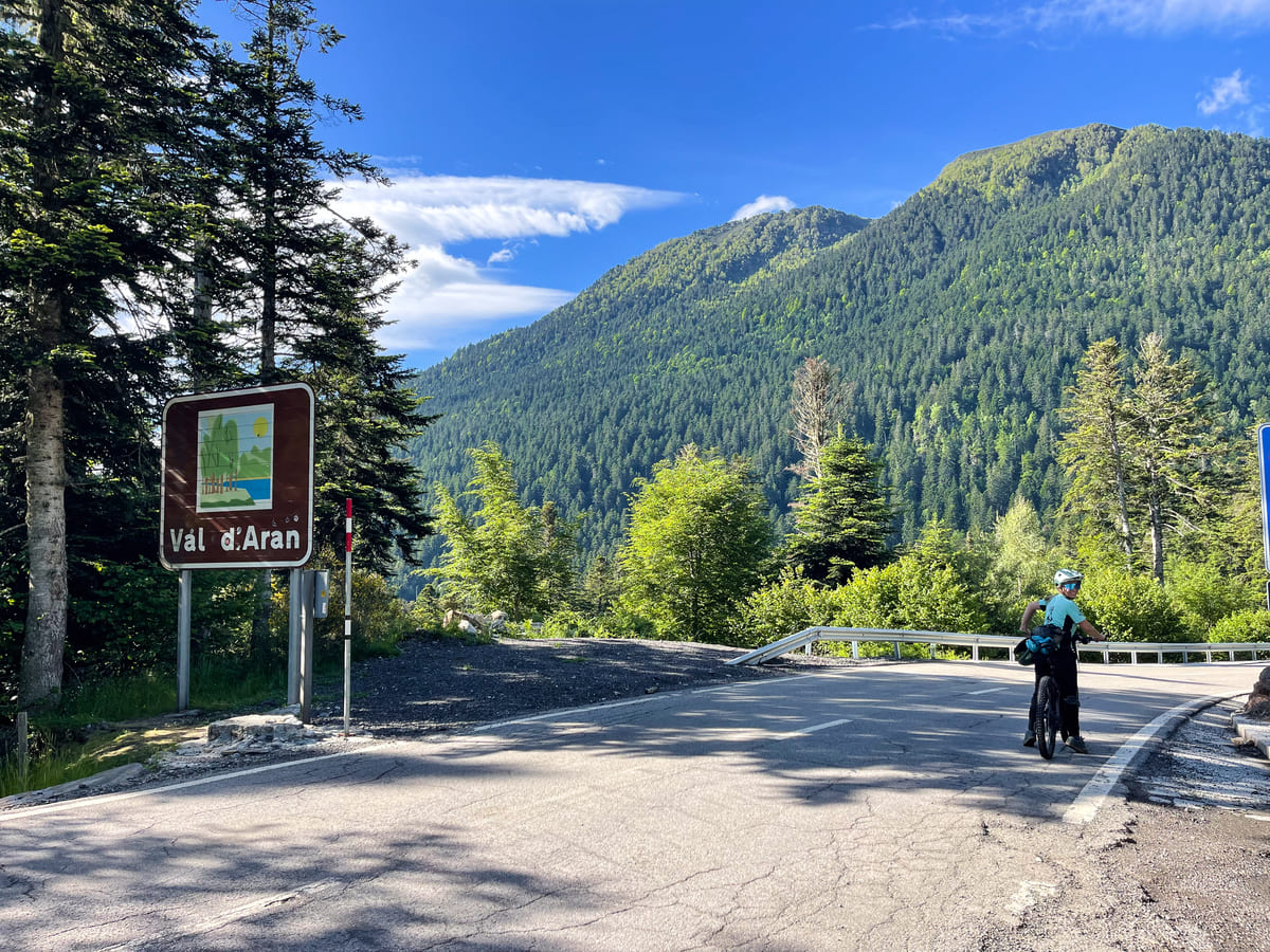 Pedaleando en la Val d'Aran