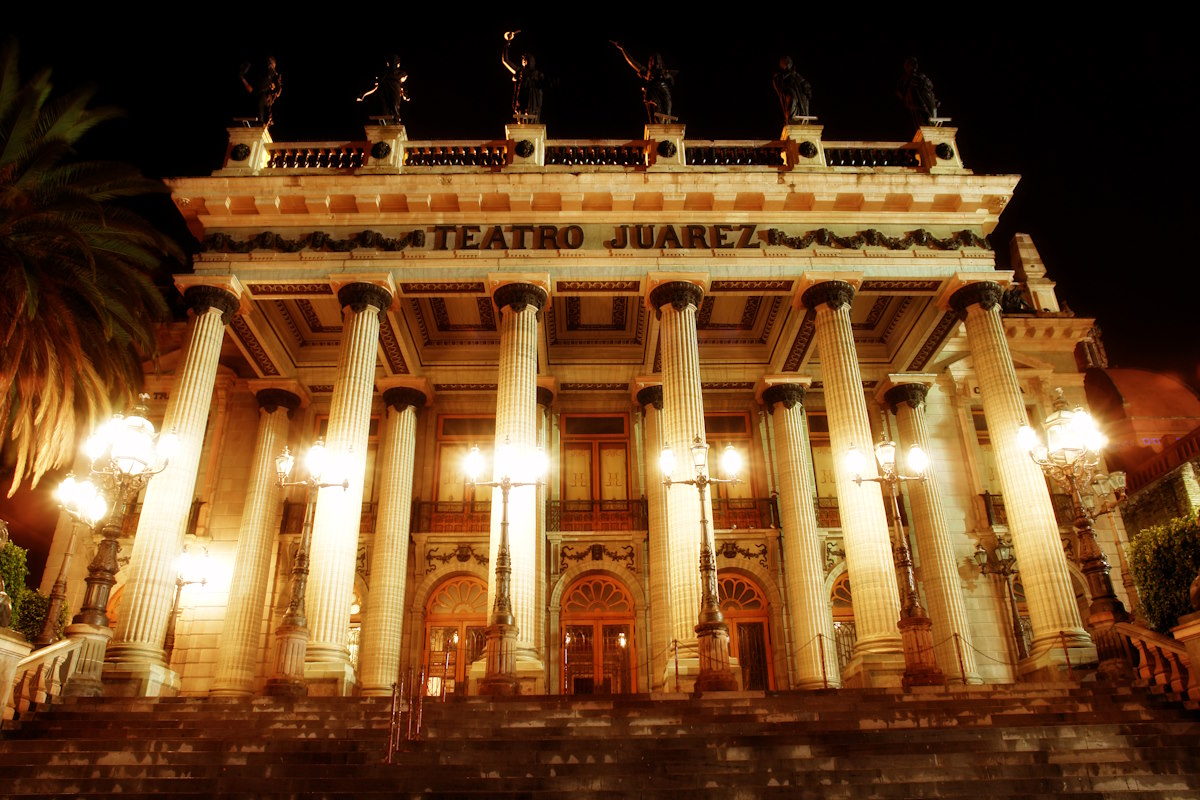 Teatro Juarez en Guanajuato