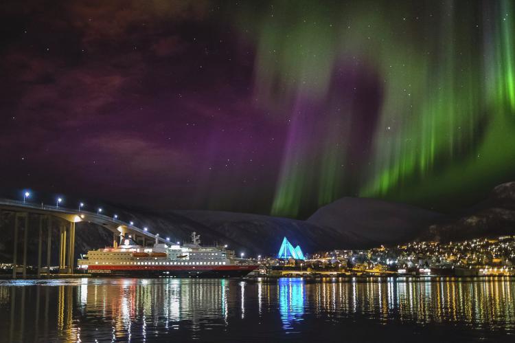 Auroras Boreales. Tromso. Fuente foto www.visitnorway.es