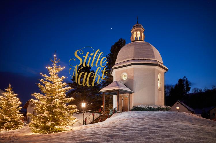 Capilla en Oberndorf-Foto Turismo de Salzburg