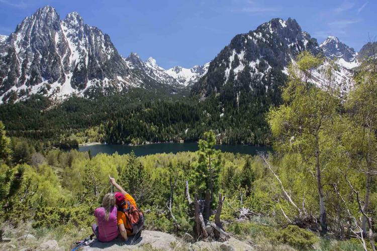 Parque Nacional d'Aigüestortes y Estany de Sant Maurici. Fotografía: Patronat de Turisme de la Diputació de Lleida. Autor: Oriol Clavera.