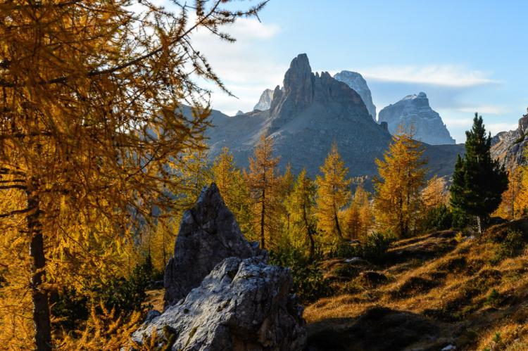 Otoño en Cortina d'Ampezzo, la mejor paleta de colores para disfrutar de las Dolomitas