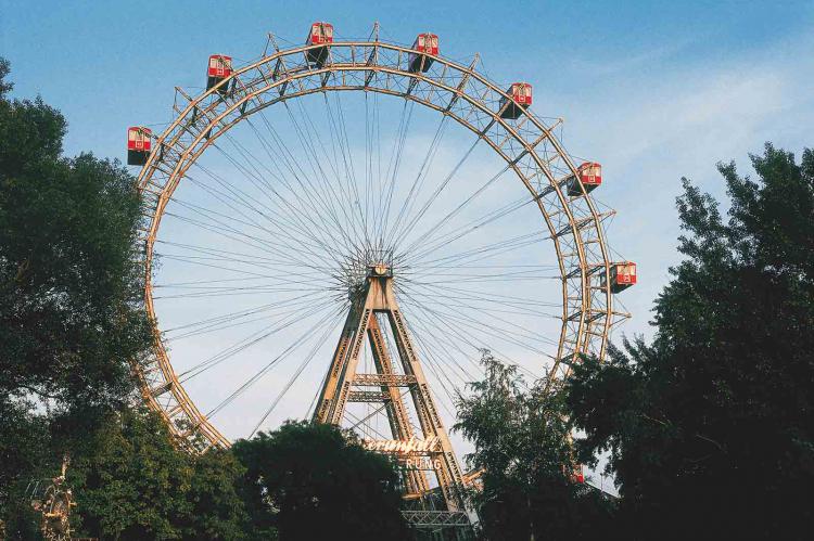 Noria gigante del Prater de Viena. © Österreich-Werbung. Foto: Diejun