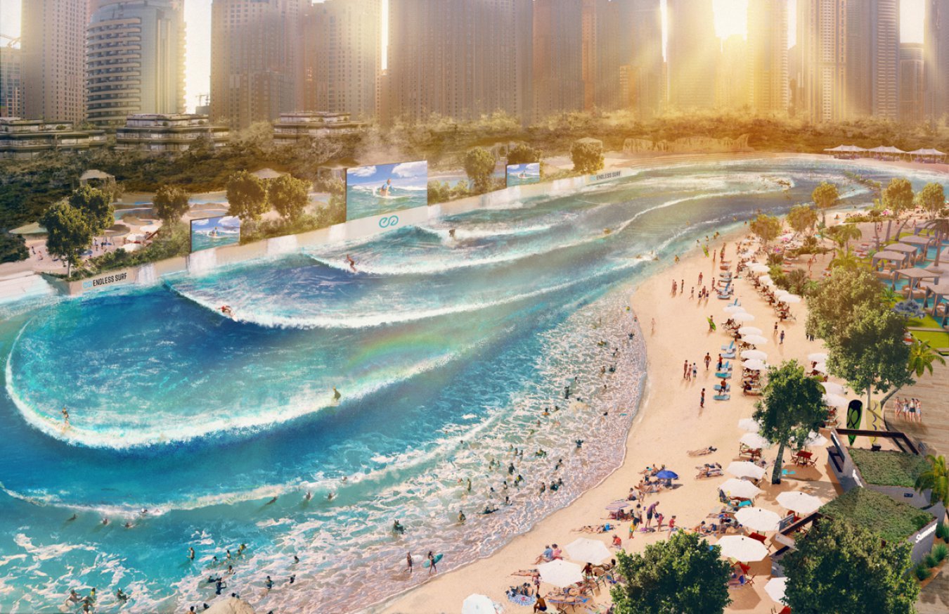 París tendrá una gran piscina de olas artificiales con olas de más de 2  metros de altura