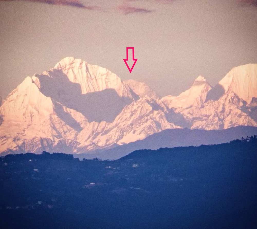 El Monte Everest es visible desde Katmandú, Nepal, por primera vez en muchos años