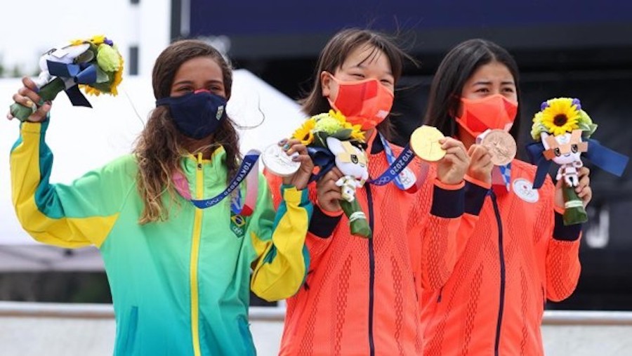 El debut del skate corona a medallistas de 13 años en los Juegos Olímpicos de Tokio
