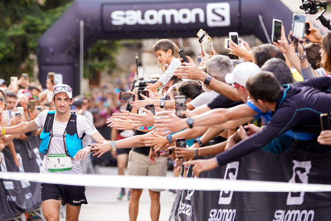 Kilian Jornet, gran vencedor de la Salomon Ultra Pirineu en olor de multitudes