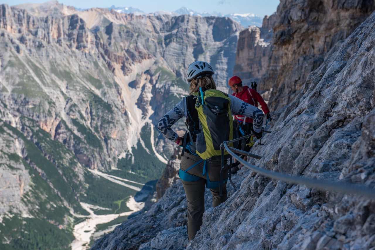 Cortina d'Ampezzo, capital mundial de las vías ferratas