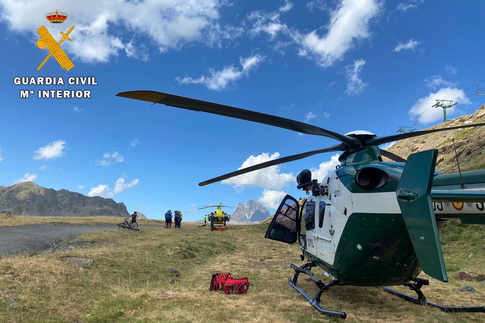 Triste récord para julio con 79 rescates en el Pirineo Aragonés