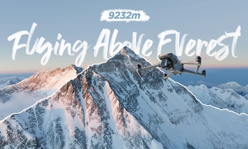 Primer vídeo del Everest a vista de dron
