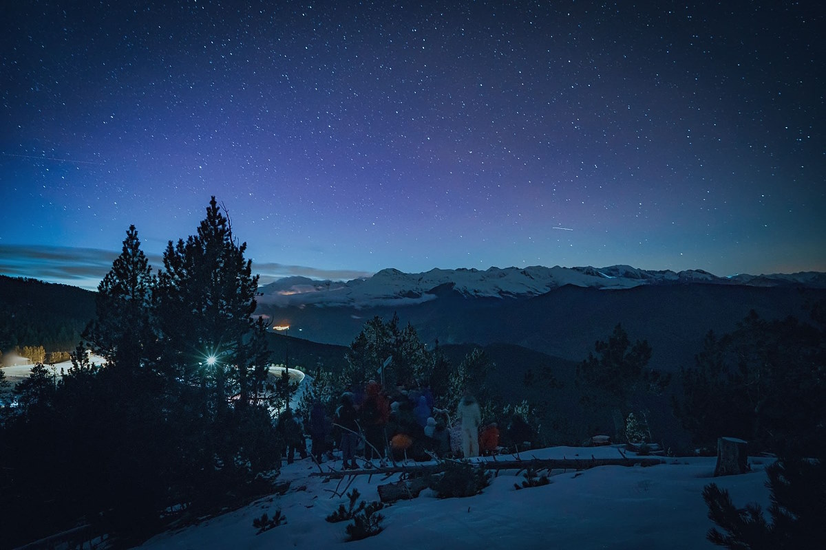 La estación de Port Ainé y el Parque Natural del Alt Pirineu inauguran el nuevo mirador astronómico