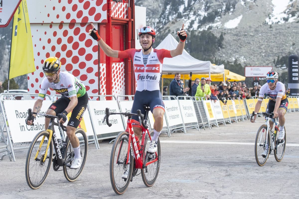 La Volta llegó ayer a Vallter y hoy tendrá final de etapa en La Molina