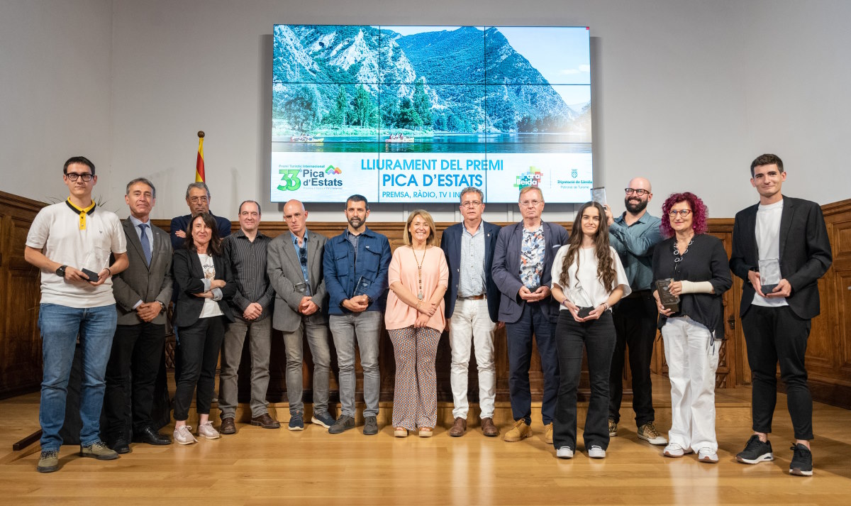 Se celebra la entrega de galardones en la 33 edición del premio internacional "Pica d'Estats"