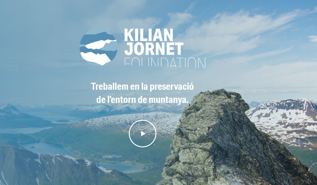 Kilian Jornet presenta su fundación para proteger las montañas que tanto ama