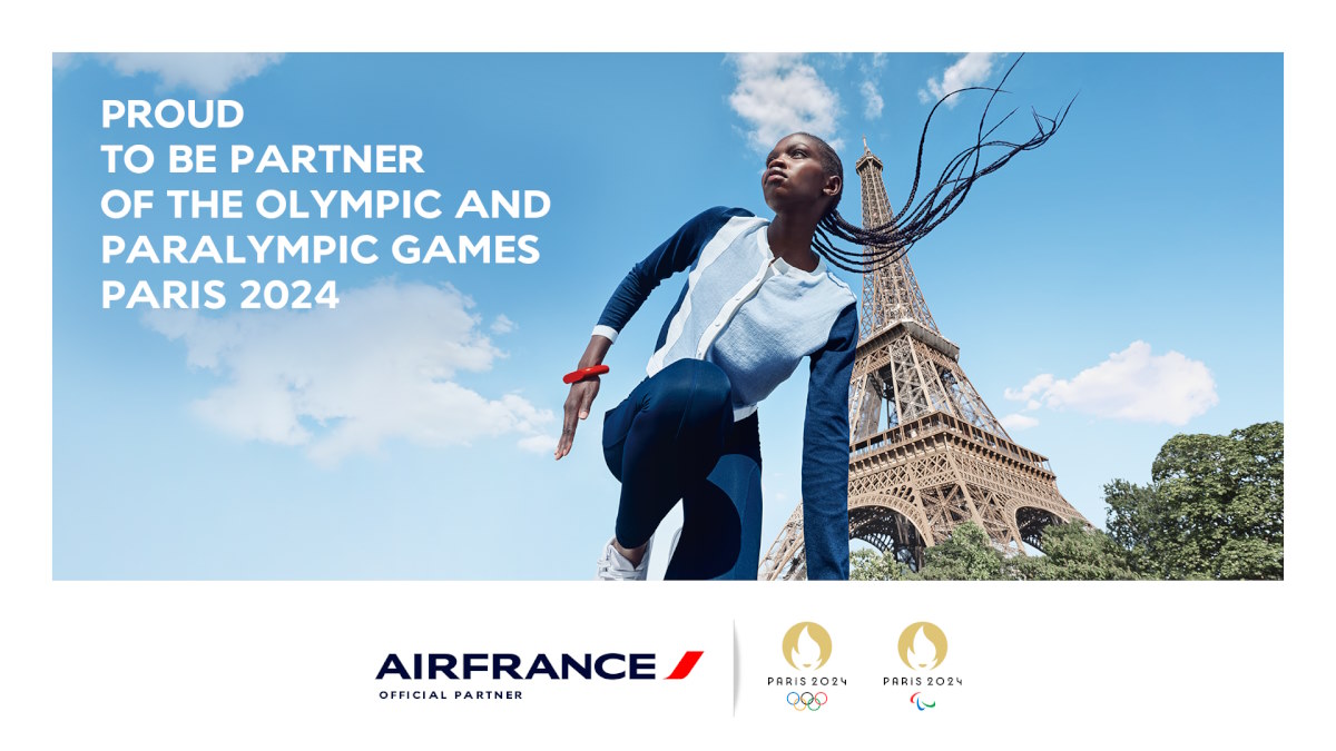 Air France, socia oficial de los Juegos Olímpicos y Paralímpicos de