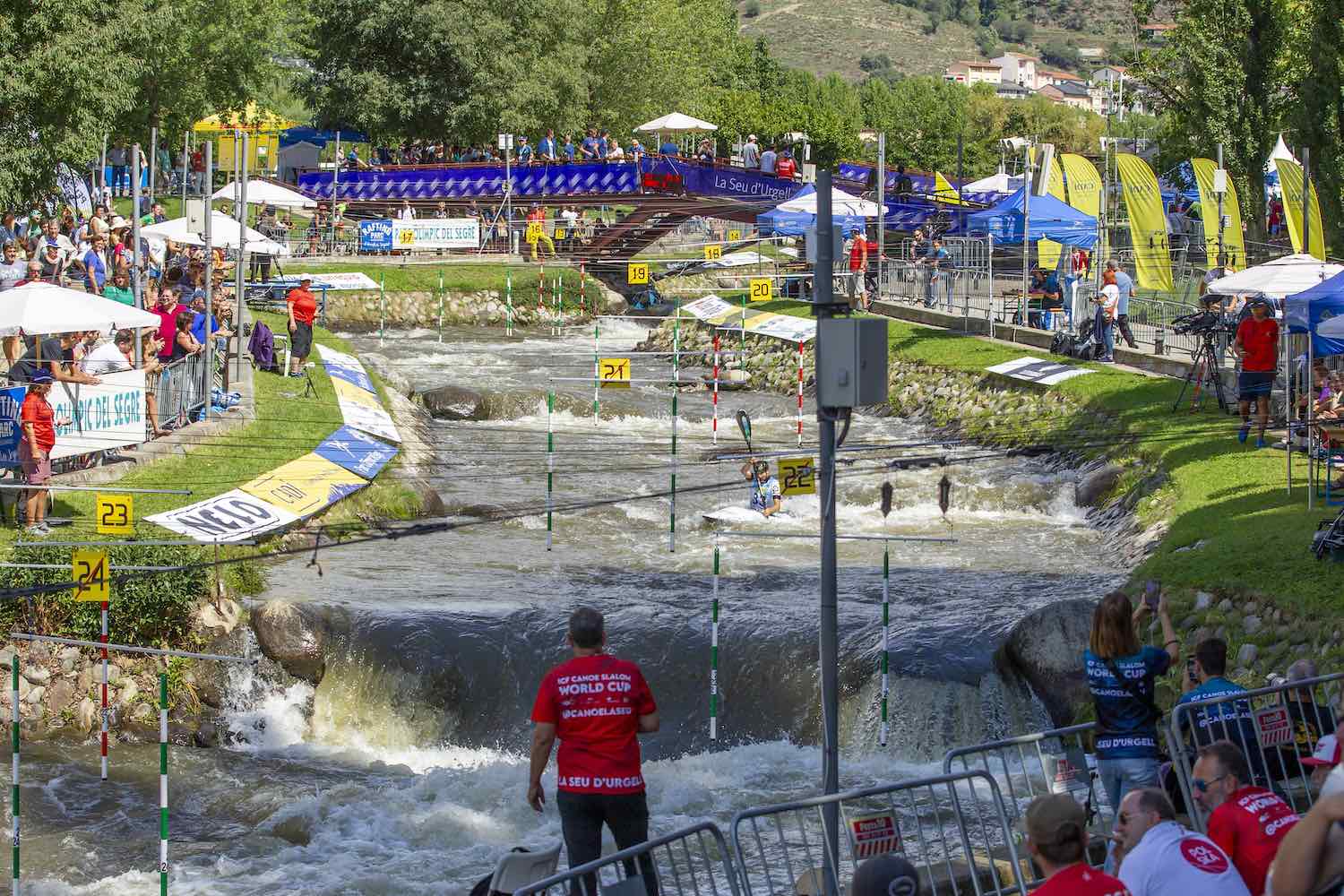 La Copa del Mundo de Canoe Slalom y Kayak Cross vuelve a la Seu d'Urgell