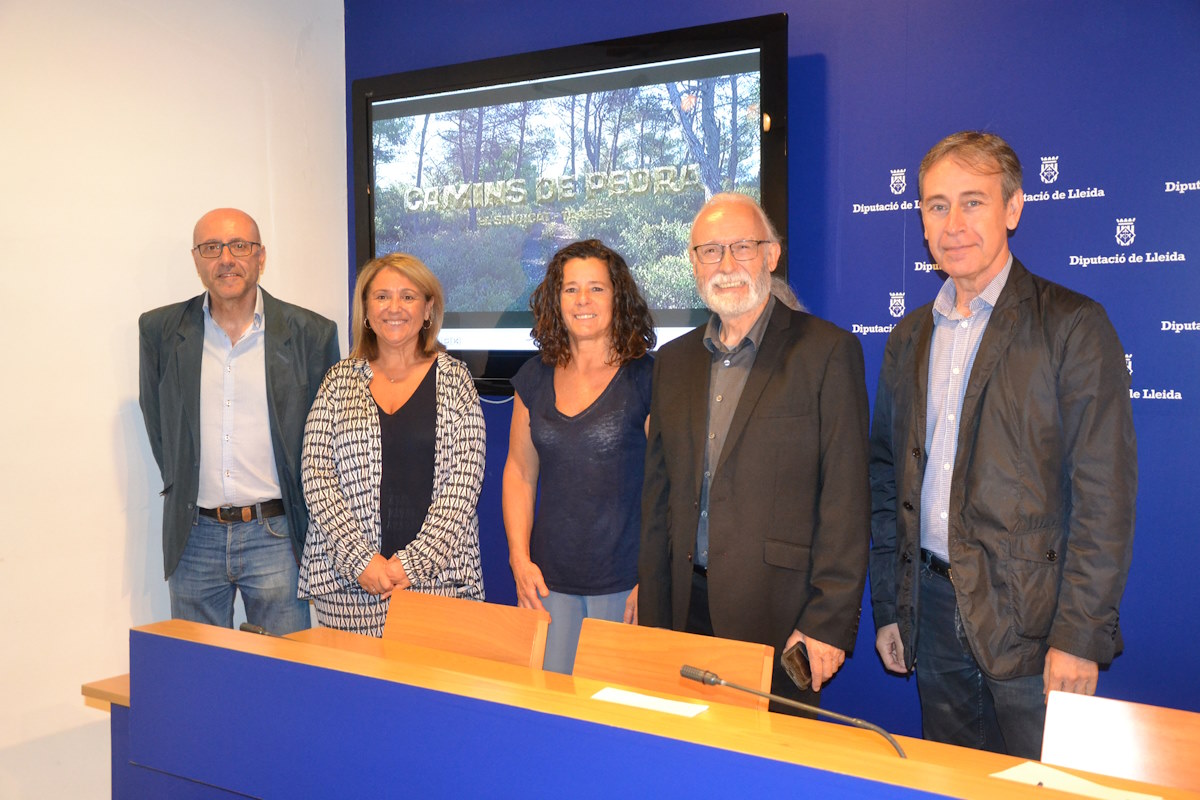 Tarrés presenta el Proyecto "Camins de Pedra" para resaltar los atractivos de la comarca de Les Garrigues