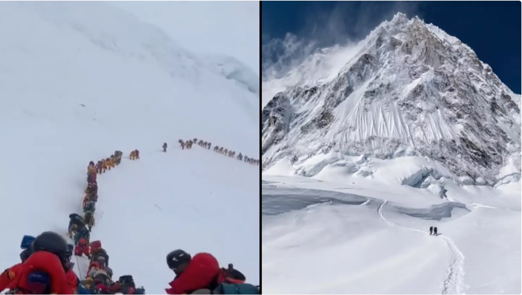 Bochorno en el Everest, con nuevos atascos de gente por encima de los 8.000 metros