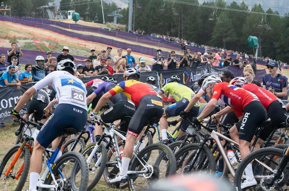 Cuenta atrás para los Campeonatos del Mundo de BTT en Pal Arinsal con  700 riders de más de 40 países