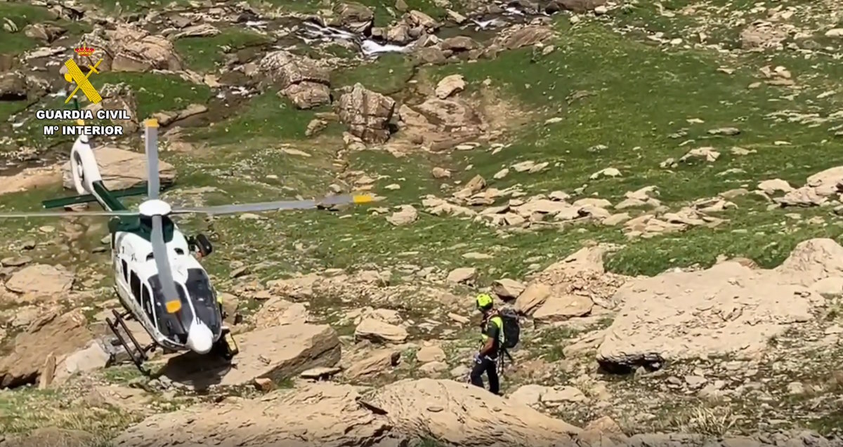 Encuentran sin vida al senderista británico desaparecido en el Pirineo