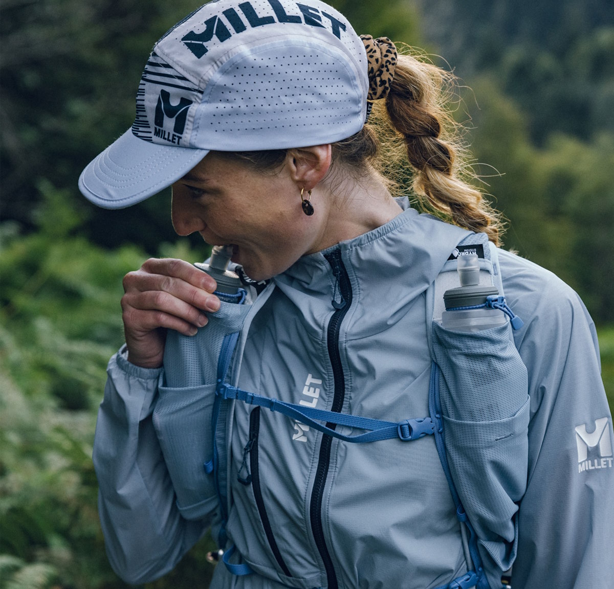 Descubre las nuevas mochilas y cinturones de Millet para trail runners de la serie Intense