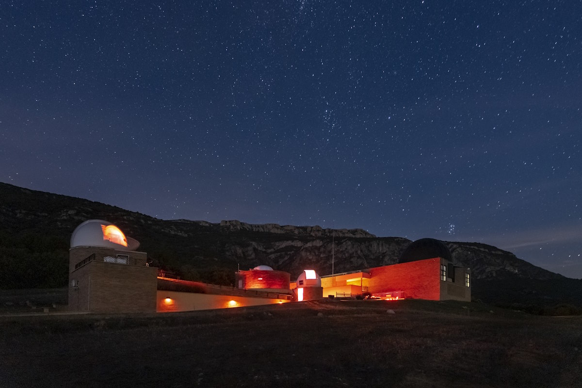Lluís Sánchez, ganador de Eufòria, llena el Parque Astronómico del Montsec