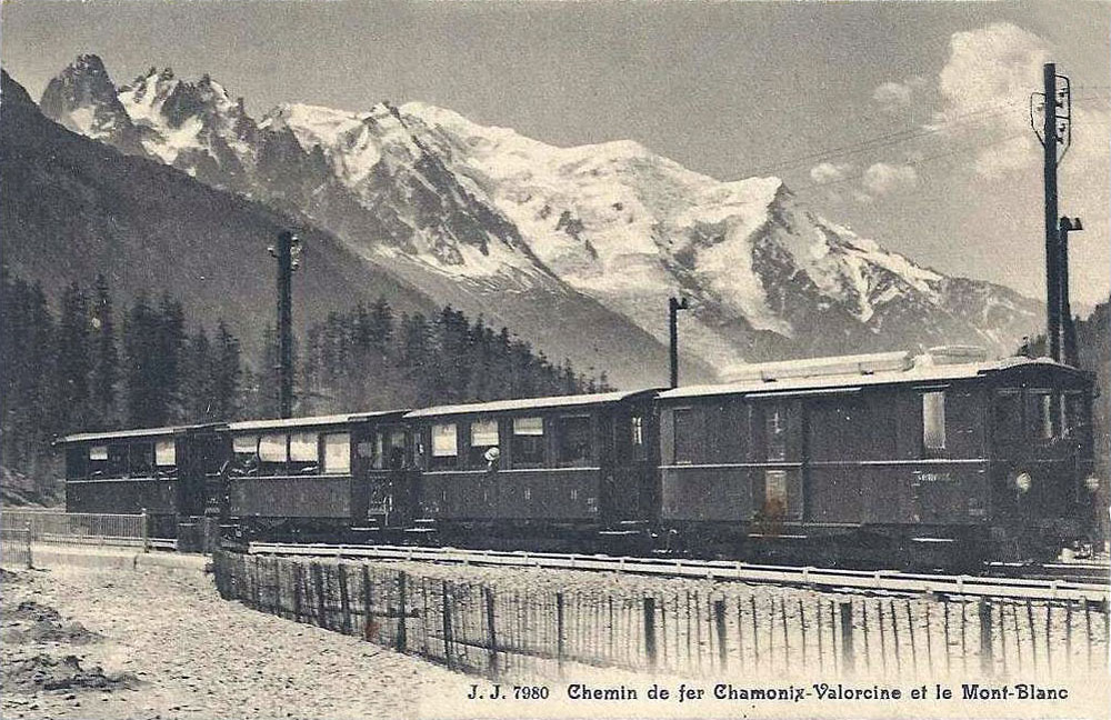 El tren del Mont Blanc: un proyecto de la Belle Époque que quedó a medio camino