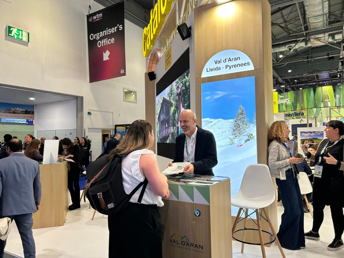 El turismo del Pirineo y las Terres de Lleida se promocionan en la World Travel Market de Londres