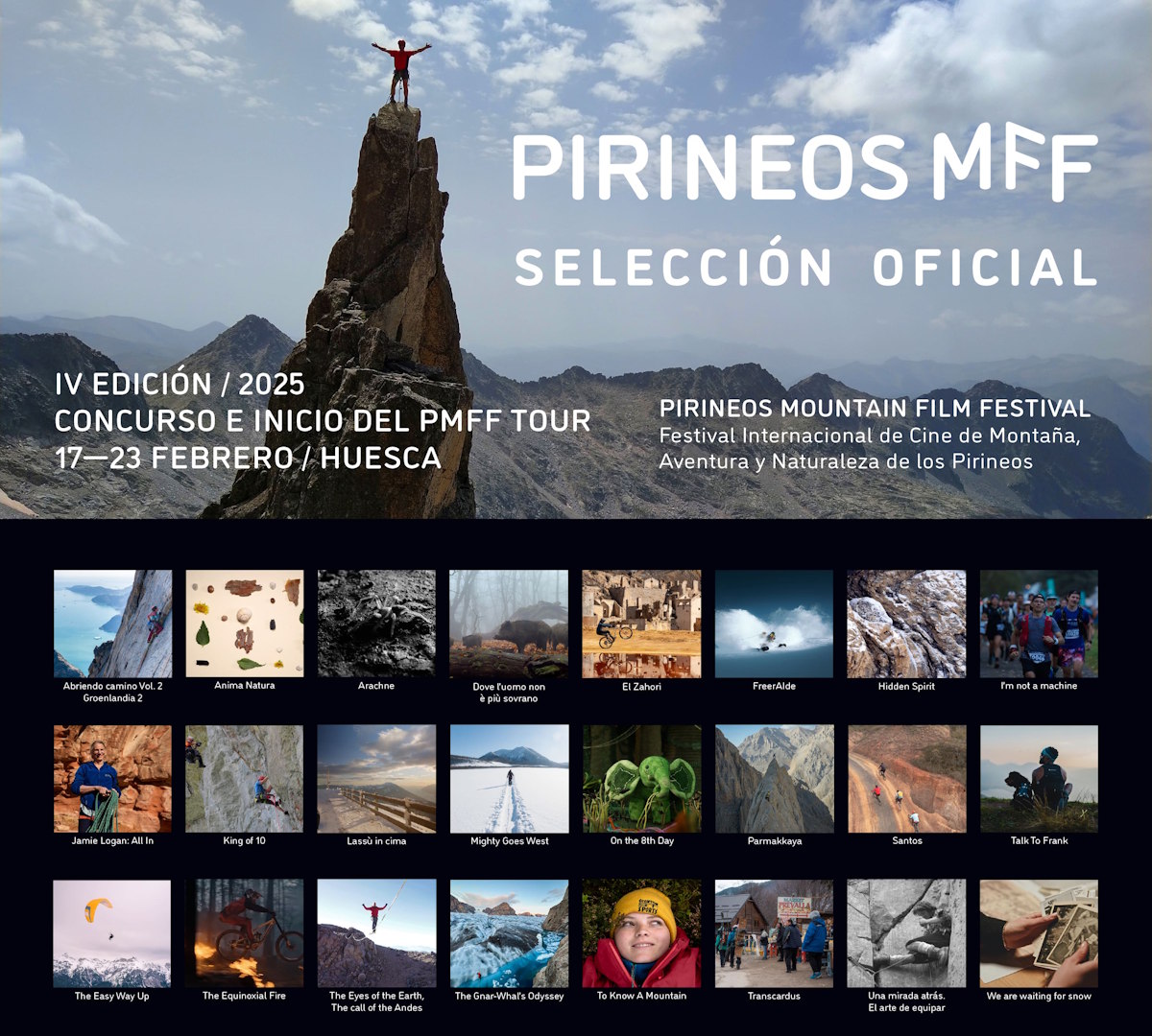 El Pirineos Mountain Film Festival amplía su alcance con 24 cortometrajes de 16 países