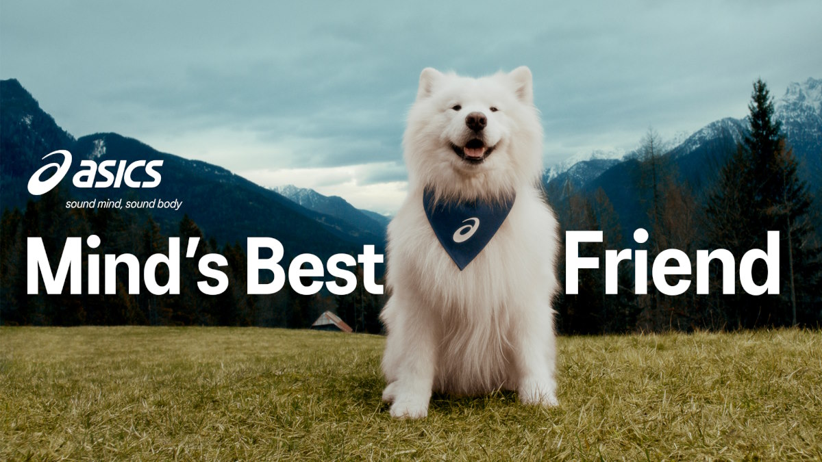 Felix el Samoyedo, nuevo rostro de ASICS en una campaña que celebra el poder del movimiento