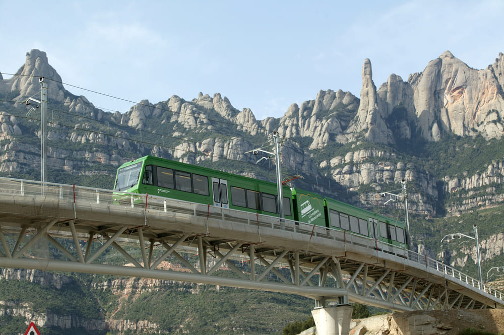 Cremallera de Montserrat. (Foto: Toni Anguera)