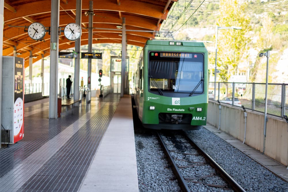 cremallera Montserrat, estación