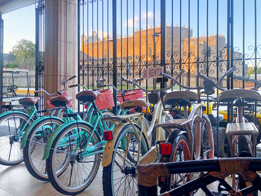 Izamal en bicicleta