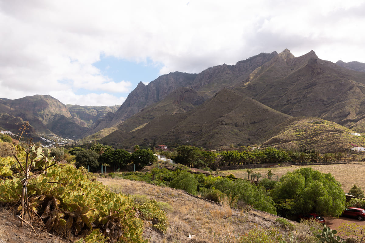 Paisaje del Valle de Agaete. Fotografía: Lugares de Aventura. Autora: Júlia Miralles.