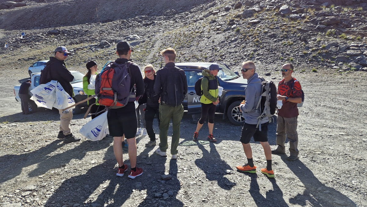 Sierra Nevada, jornada de limpieza