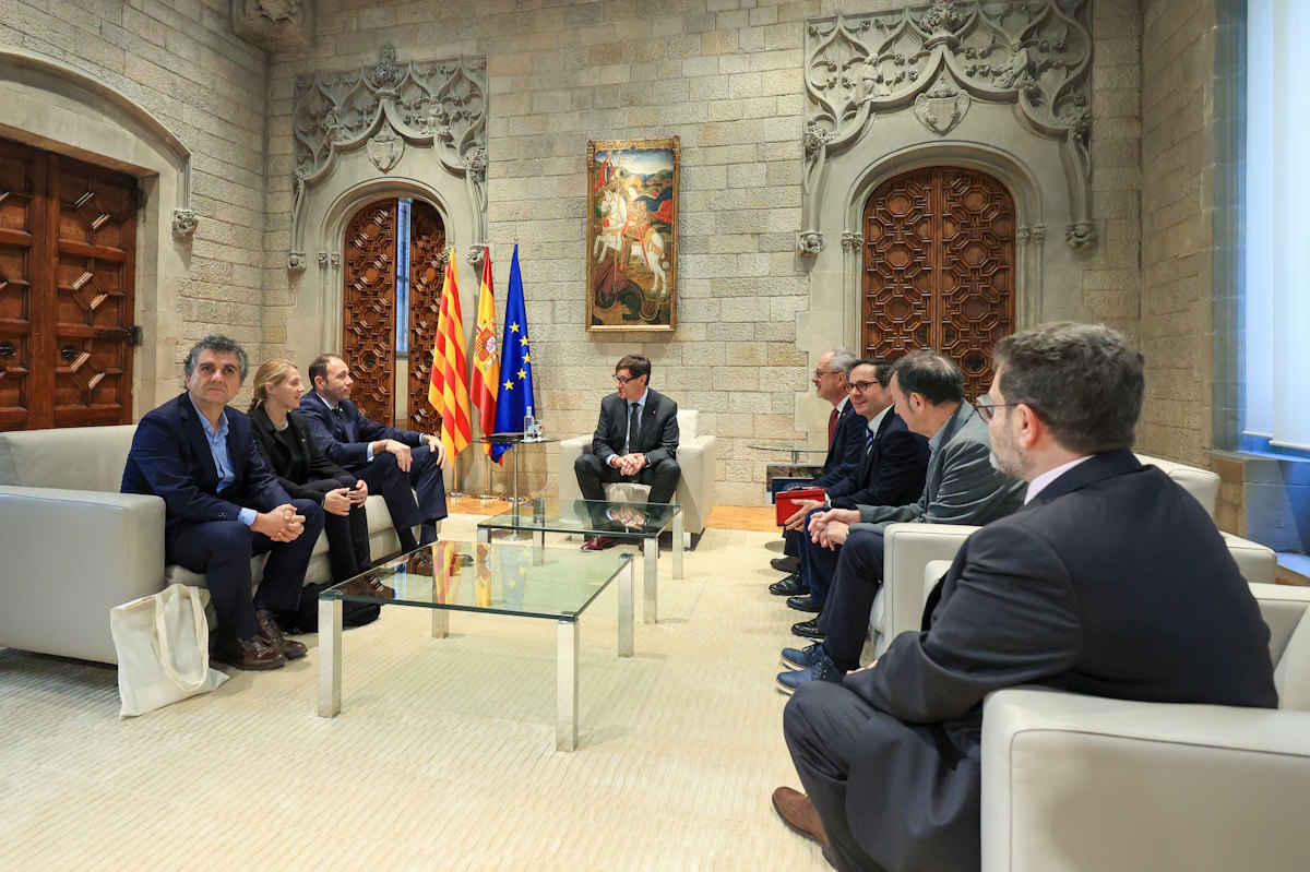 Visita CEC a la Generalitat