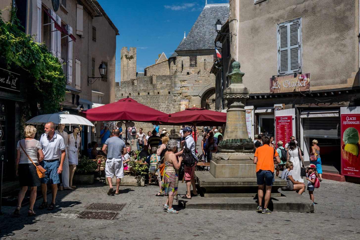 "Cité" de Carcassone. Fotografía: Oficina Turismo Grand Carcassone.